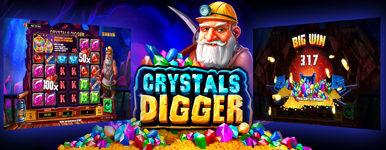 Игровой автомат Crystals Digger
