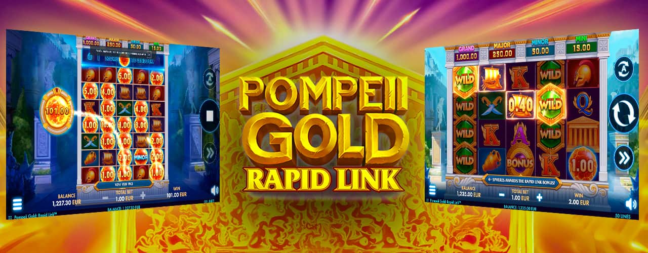 Игровой автомат Pompeii Gold